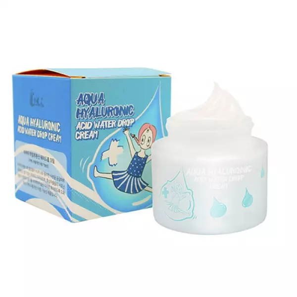 Увлажняющий гиалуроновый крем для лица Elizavecca Aqua Hyaluronic Acid Water Drop Cream