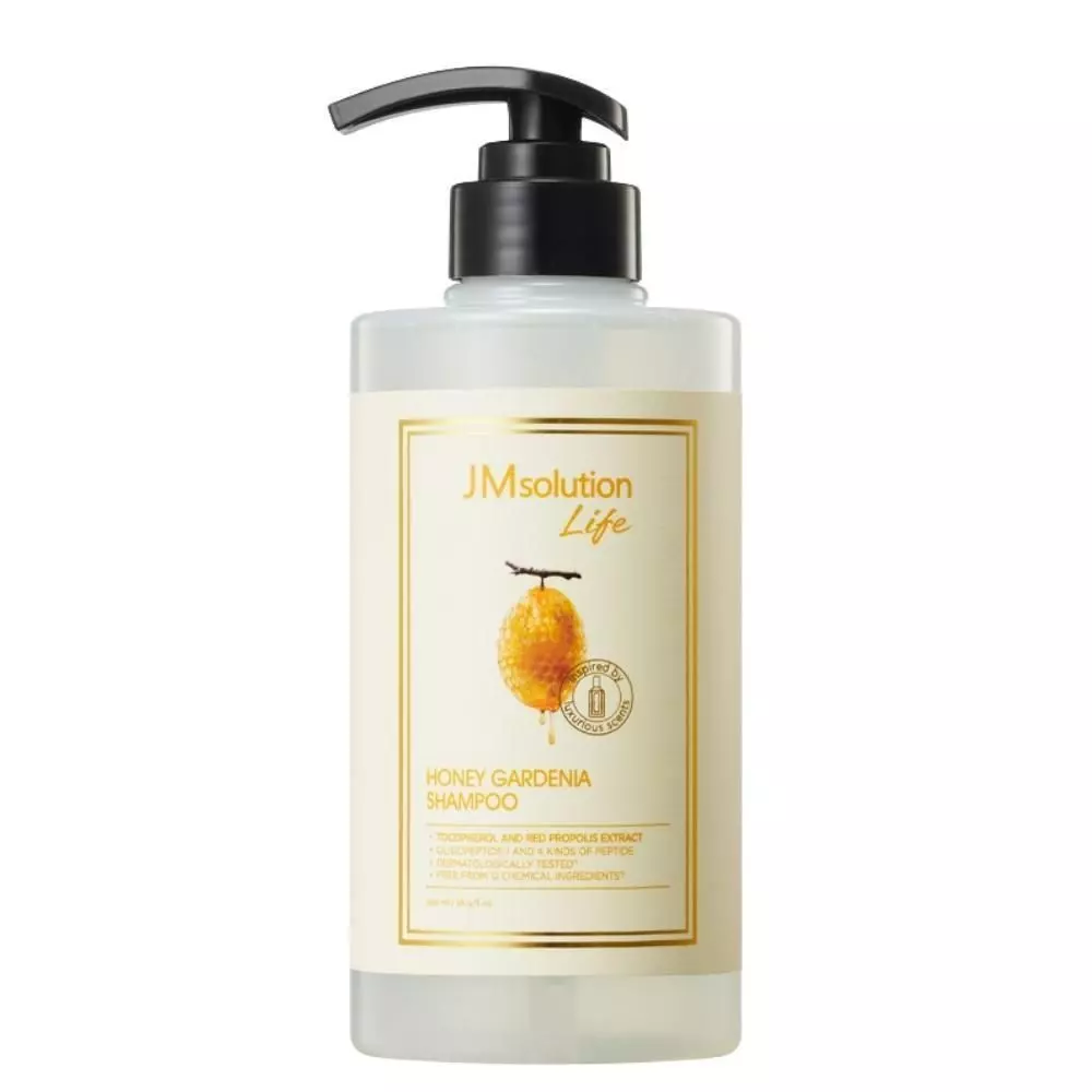Питательный шампунь для волос с пептидами JMSolution Shampoo Honey Gardenia Life
